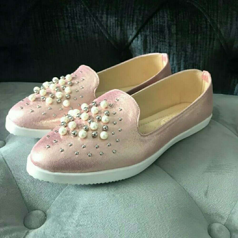 Pink Loafer flats